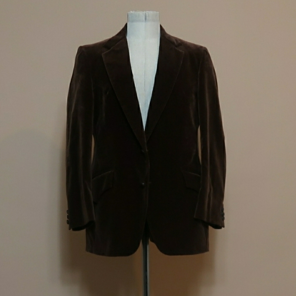 Brown Suede Blazer